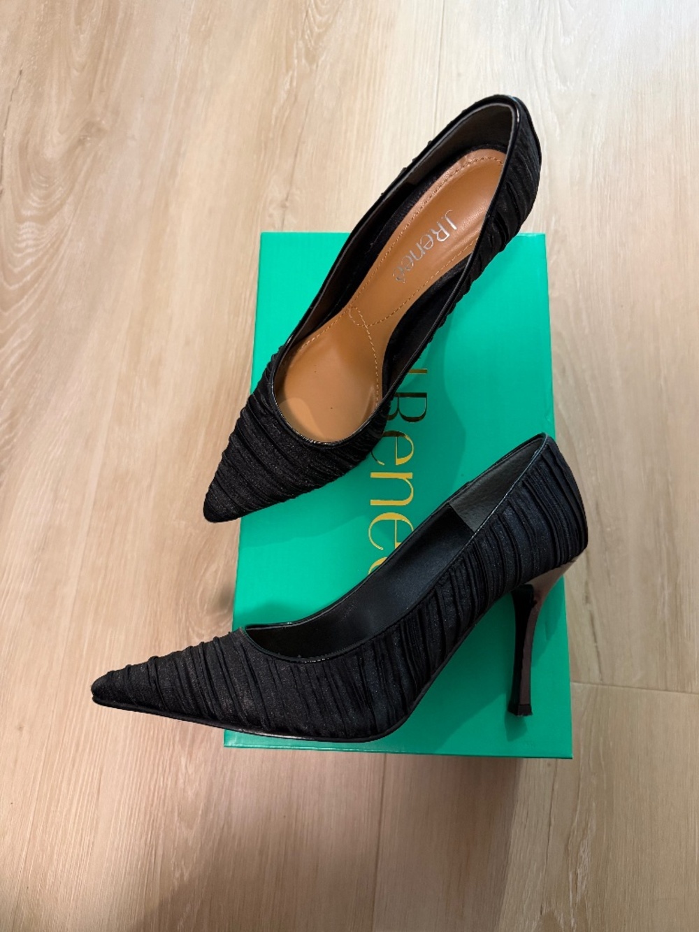 J Renee heels, black, size 7